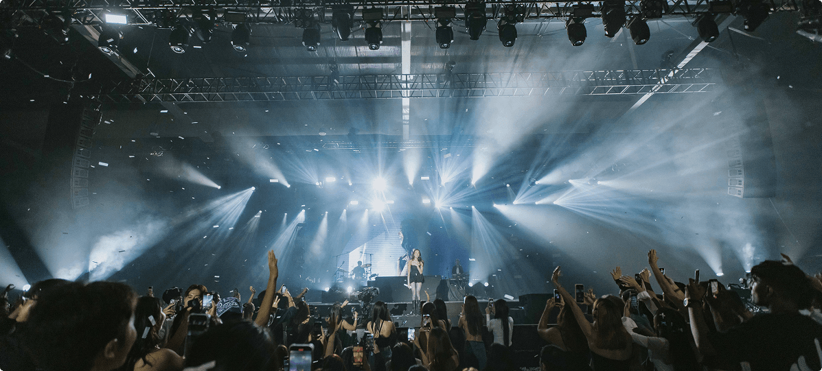 Concert scene