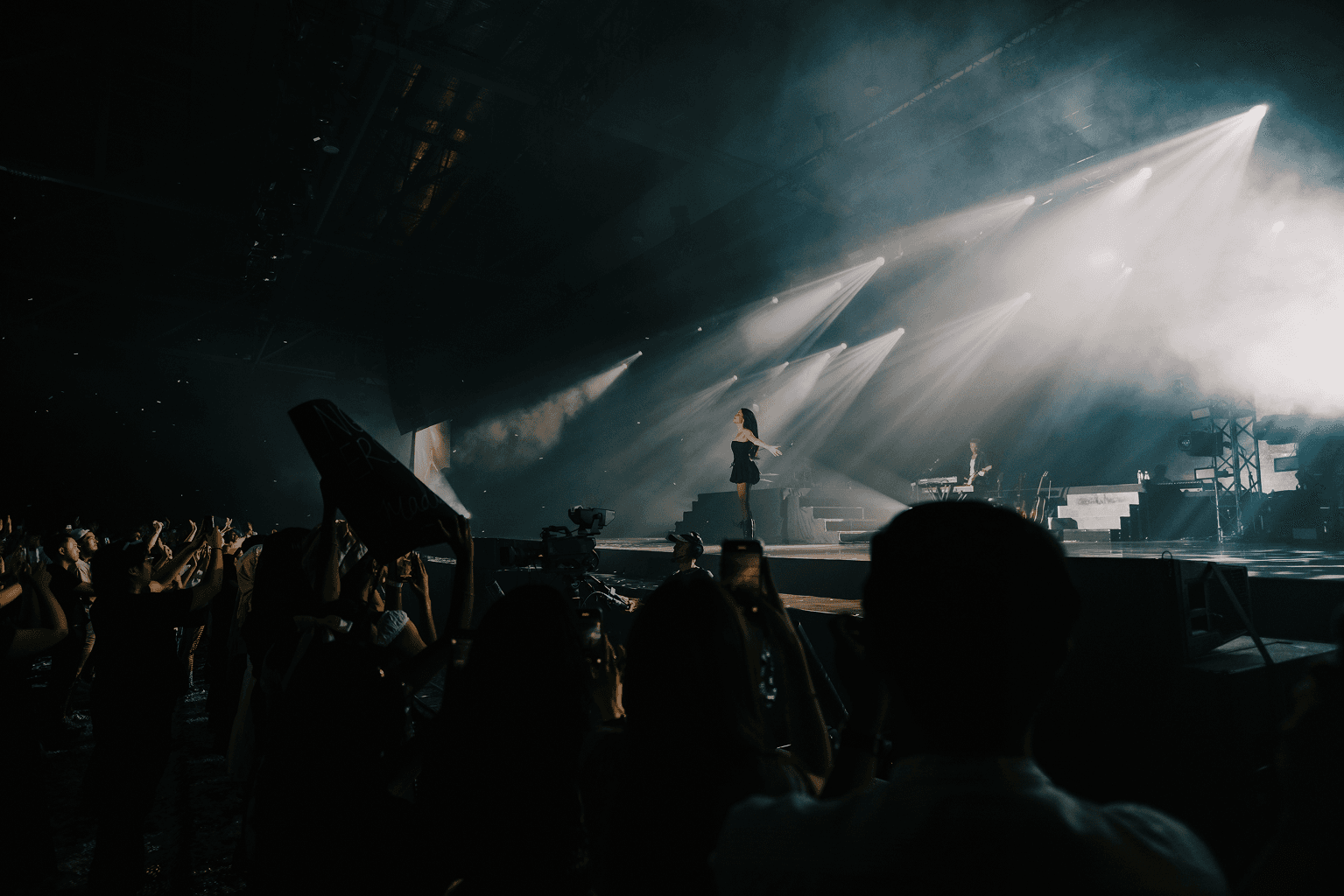 Concert venue background
